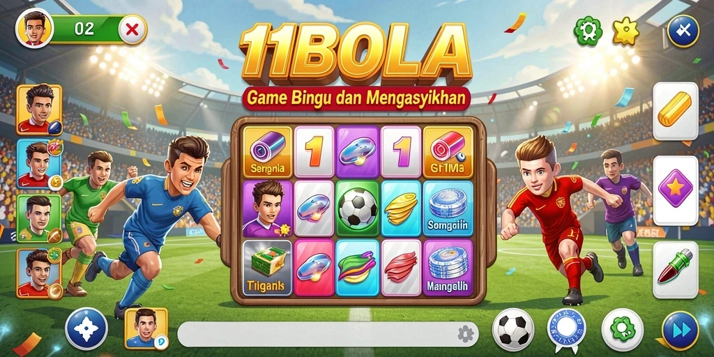 Gameplay seru Bingo di 11BOLA dengan grafis menarik.