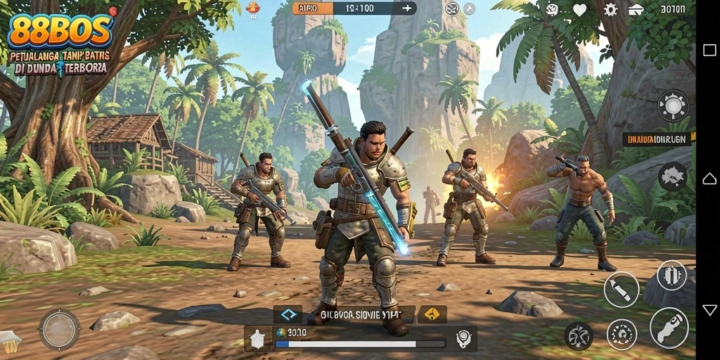 Screenshot 88BOS menampilkan gameplay Open World yang seru dan imersif.