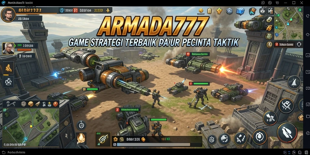 Tampilan gameplay seru di <strong>ARMADA777</strong> dengan berbagai strategi yang menarik.