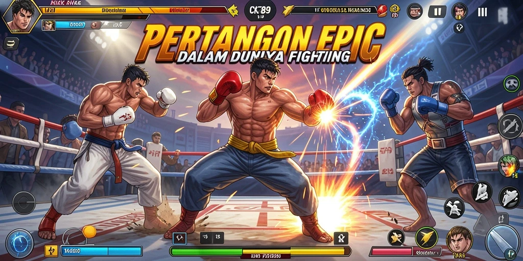 Tampilan menakjubkan dalam pertarungan CK789 penuh aksi.