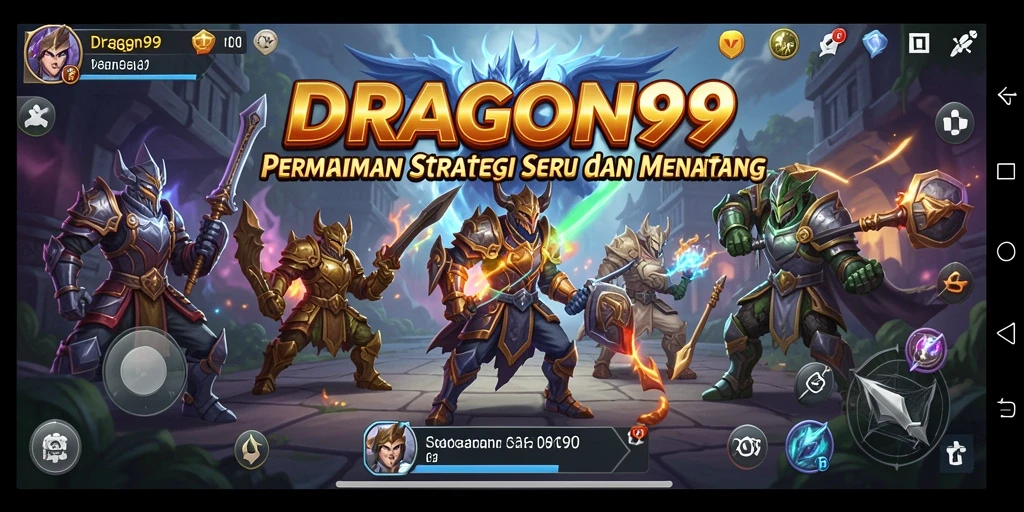 Tangkapan layar gameplay yang menarik dari DRAGON99, menunjukkan aksi strategi yang mendebarkan.