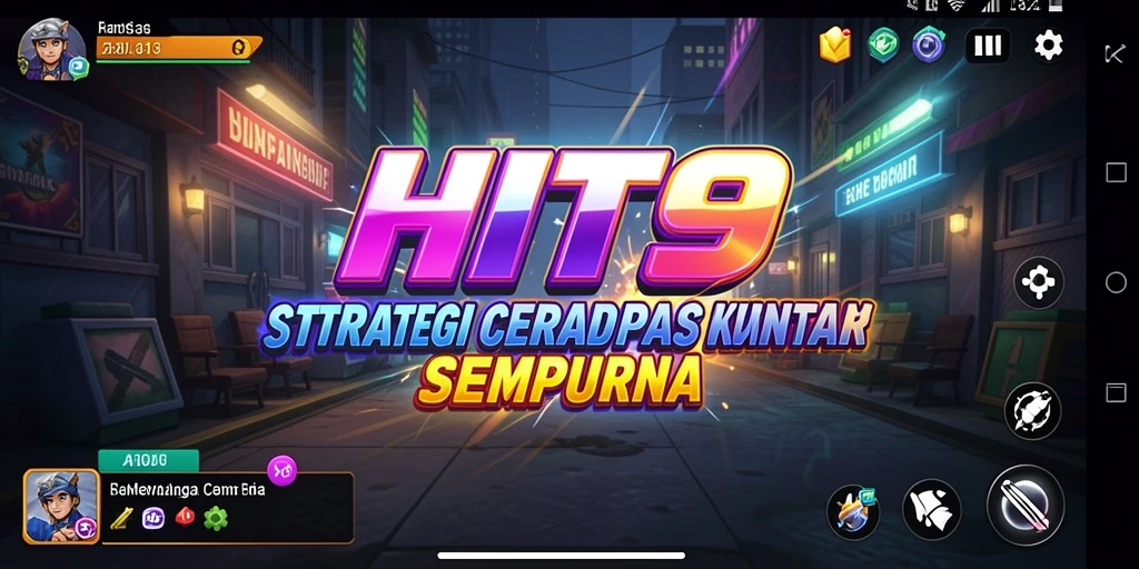 Tampilan gameplay strategi yang mendebarkan di HIT9.