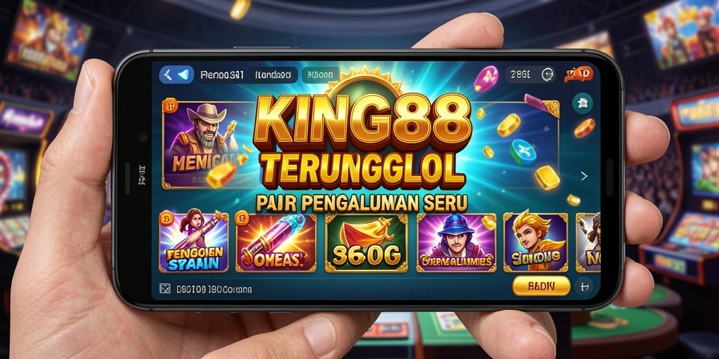 Tampilan gameplay yang menarik dan mendebarkan dari KING88.