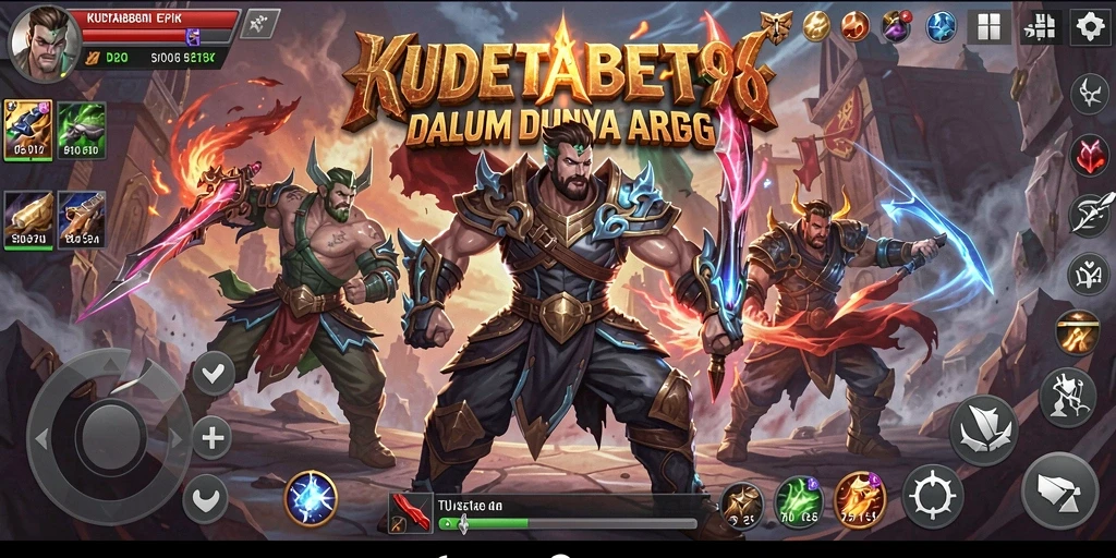 Tampilan gameplay KUDETABET98 yang memukau dengan pertarungan seru.