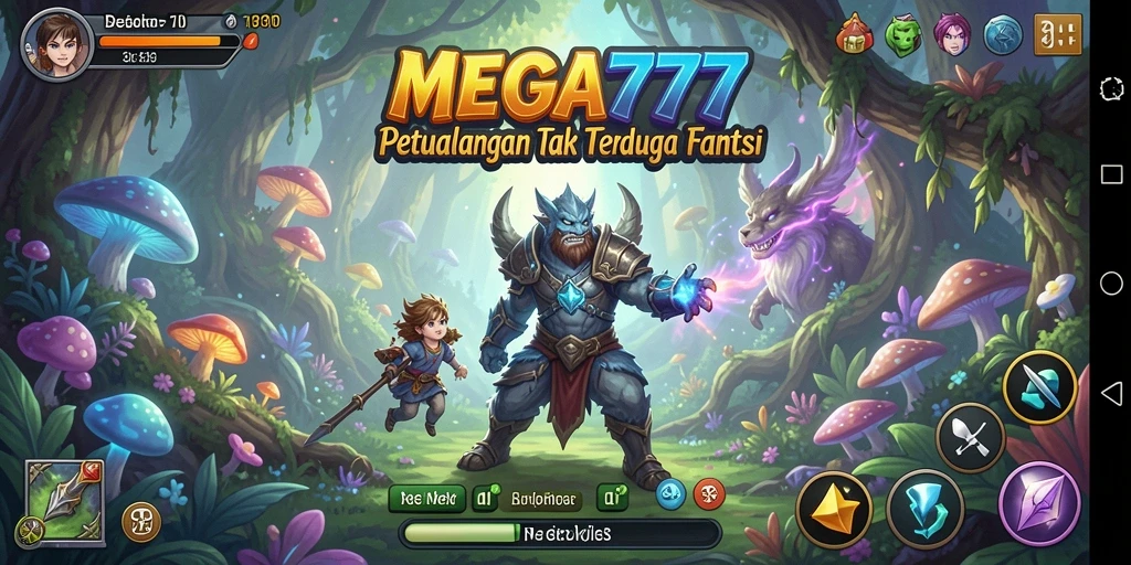 Tampilan menawan dari gameplay petualangan MEGA777 yang mengasyikkan.