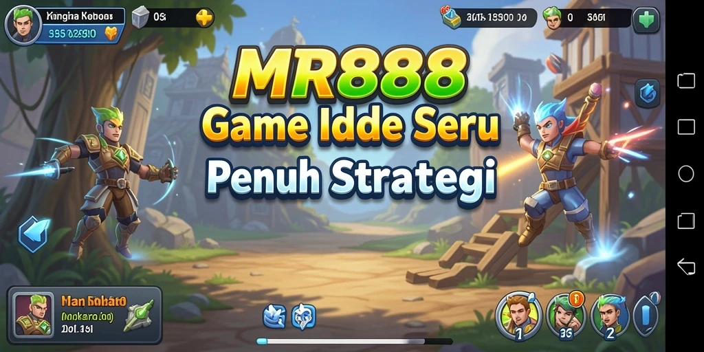 Tampilan gameplay seru dan menenangkan dari MR888.