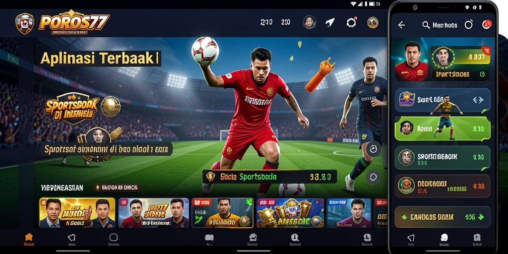 Tampilan utama gameplay POROS77 yang menarik dan interaktif.