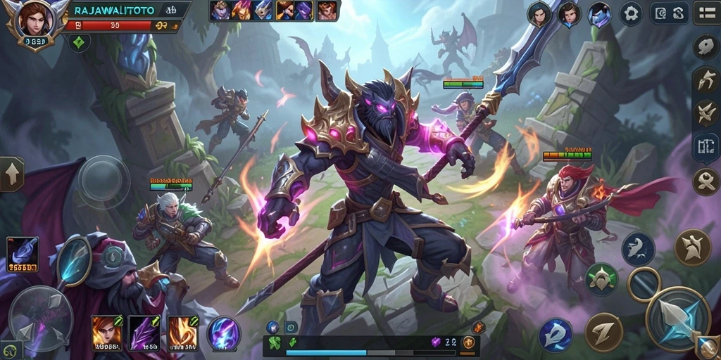 Tampilan gameplay seru dari RAJAWALITOTO yang penuh aksi.