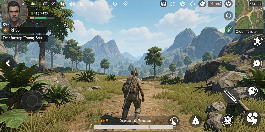 Menampilkan gameplay eksplorasi di dunia terbuka RP66 yang mendebarkan.