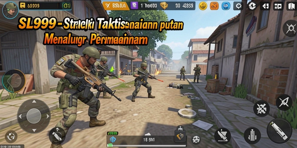 Screenshot gameplay SL999 yang menunjukkan aksi strategi menarik.