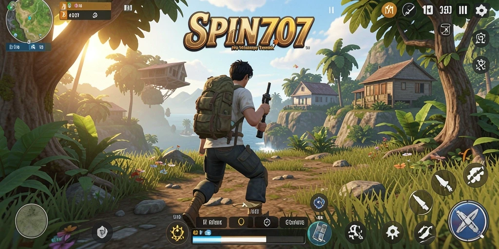 Gameplay menakjubkan dalam SPIN707 di dunia terbuka.