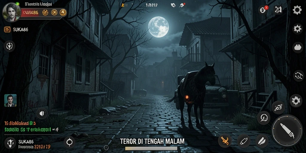 Gameplay menyeramkan di dunia kegelapan SUKA86.