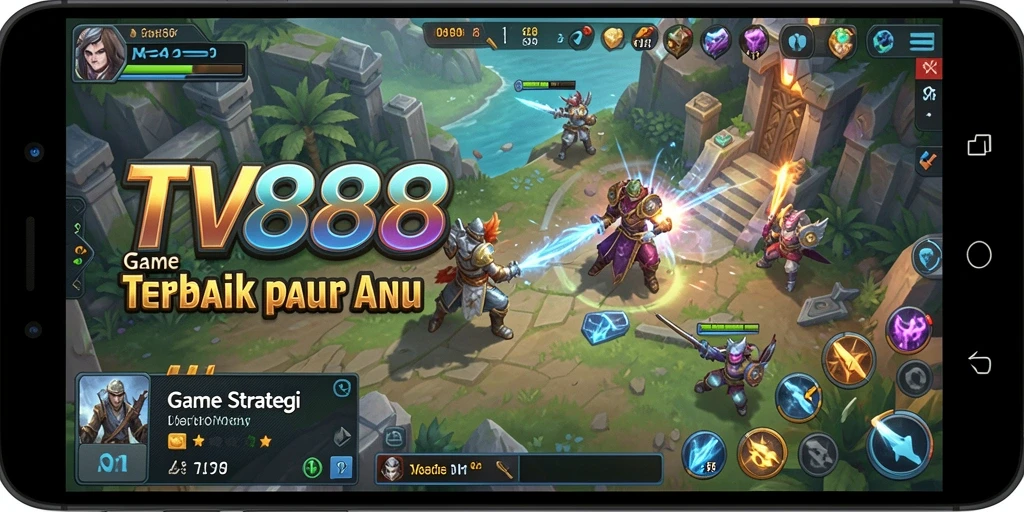 Tangkapan layar gameplay TV888 yang menampilkan elemen strategi yang menarik.