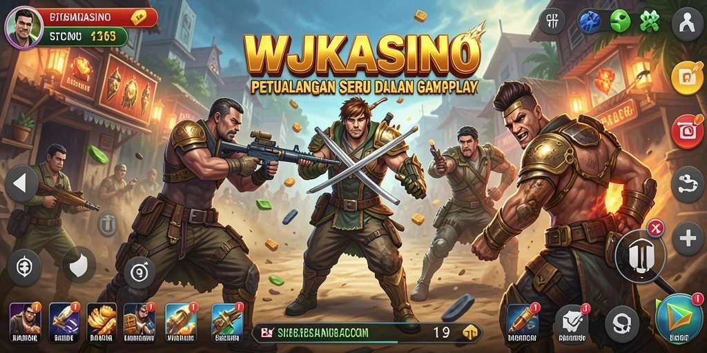 Tampilan gameplay intens dan seru dari WJKASINO